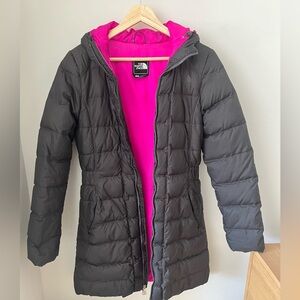 The North Face down jacket